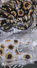 Load image into Gallery viewer, Sunflower baby bibs