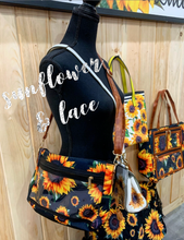 Load image into Gallery viewer, Sunflower cross body