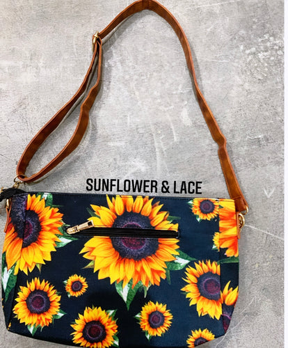 Sunflower cross body