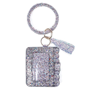 Glitter ID wristlets