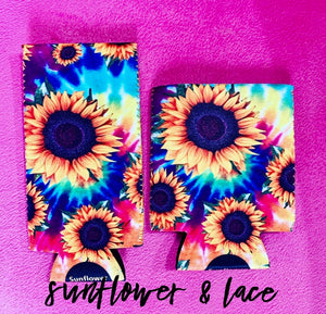 Tie dye koozies