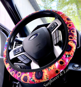 Sunflower wheel covers